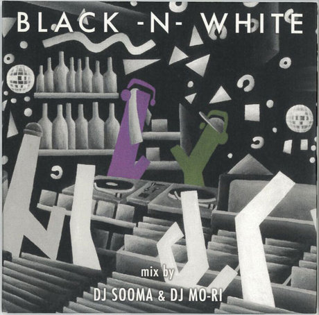 M-13 RECORDS BLACK-N-WHITE w/ DJ SOOMA-DJ MORI -2CD-